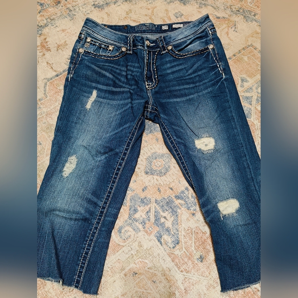 Miss Me Boyfriend Capri Jeans - Size 29